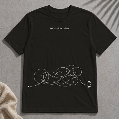 i'm still deciding t-shirt