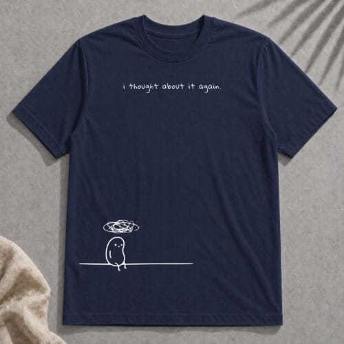 i tought about it again t-shirt