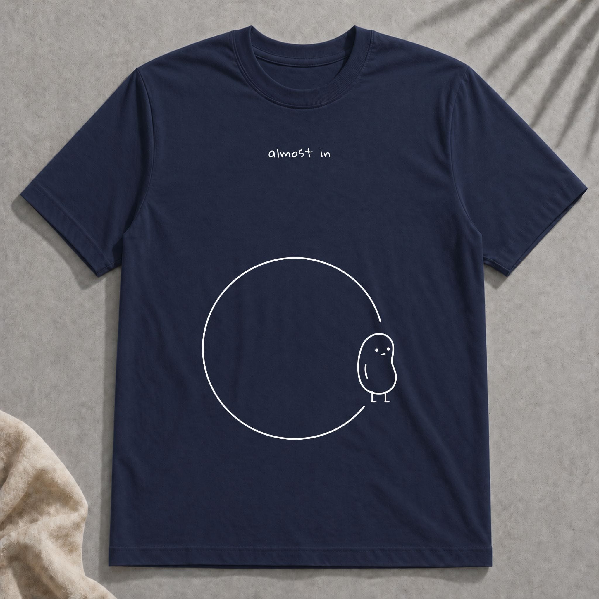 almost in t-shirt