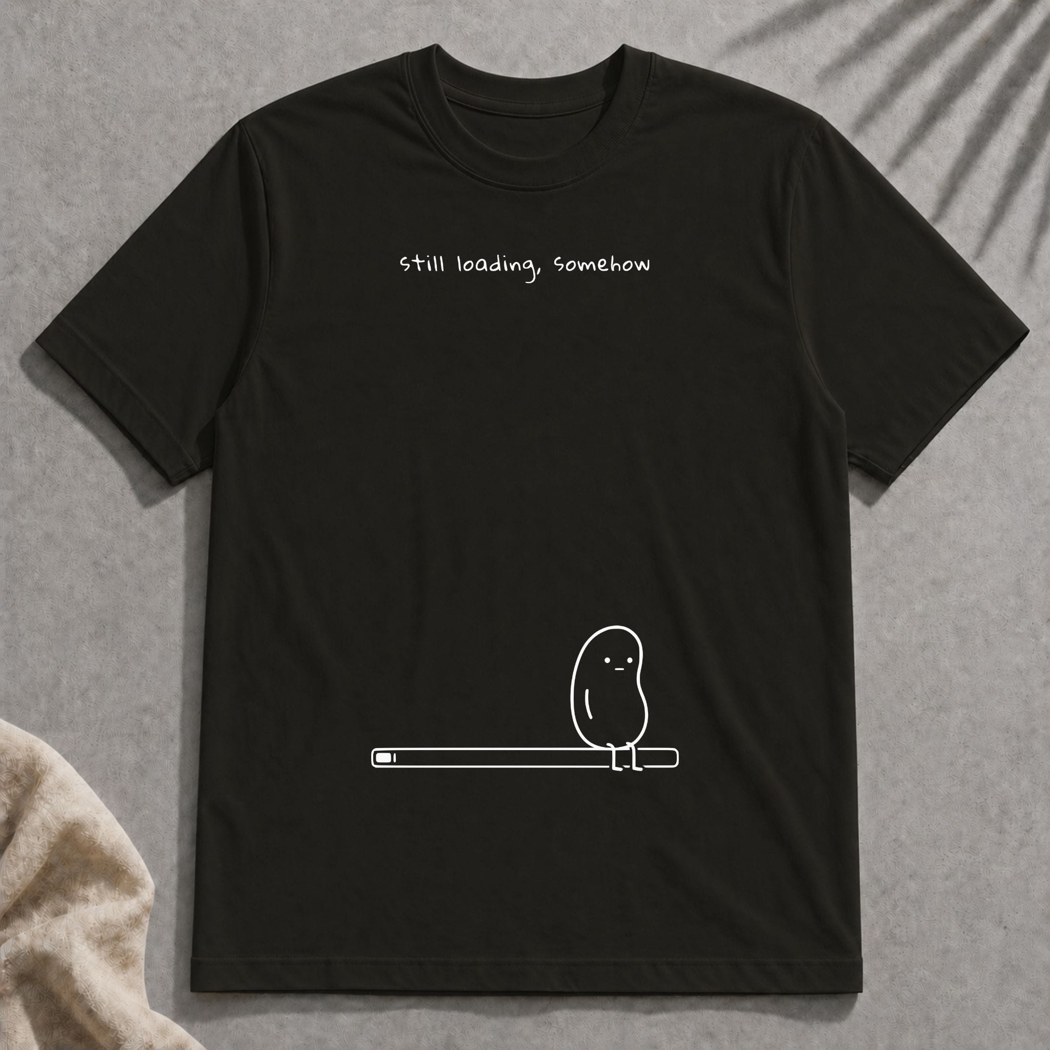 still loading somehow t-shirt - Image 5