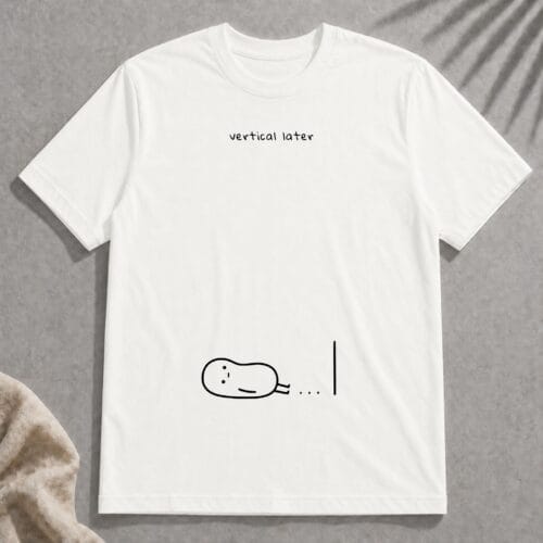 vertical later t-shirt
