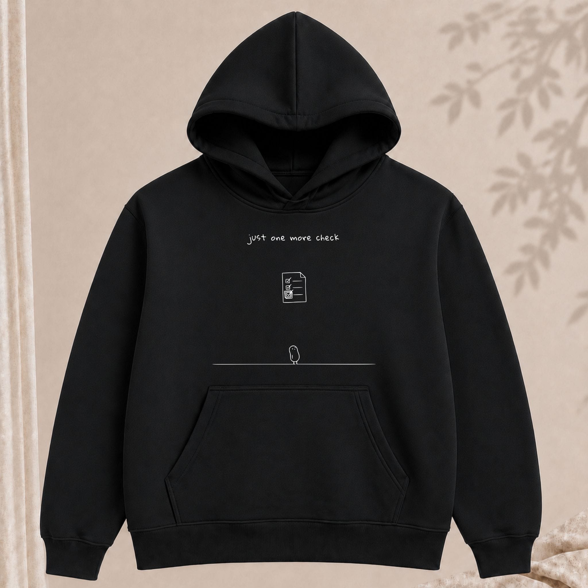 just one more check hoodie - Image 6