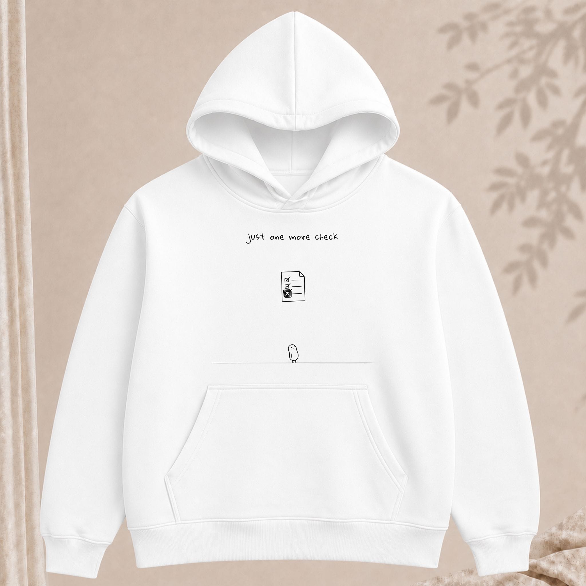 just one more check hoodie - Image 3