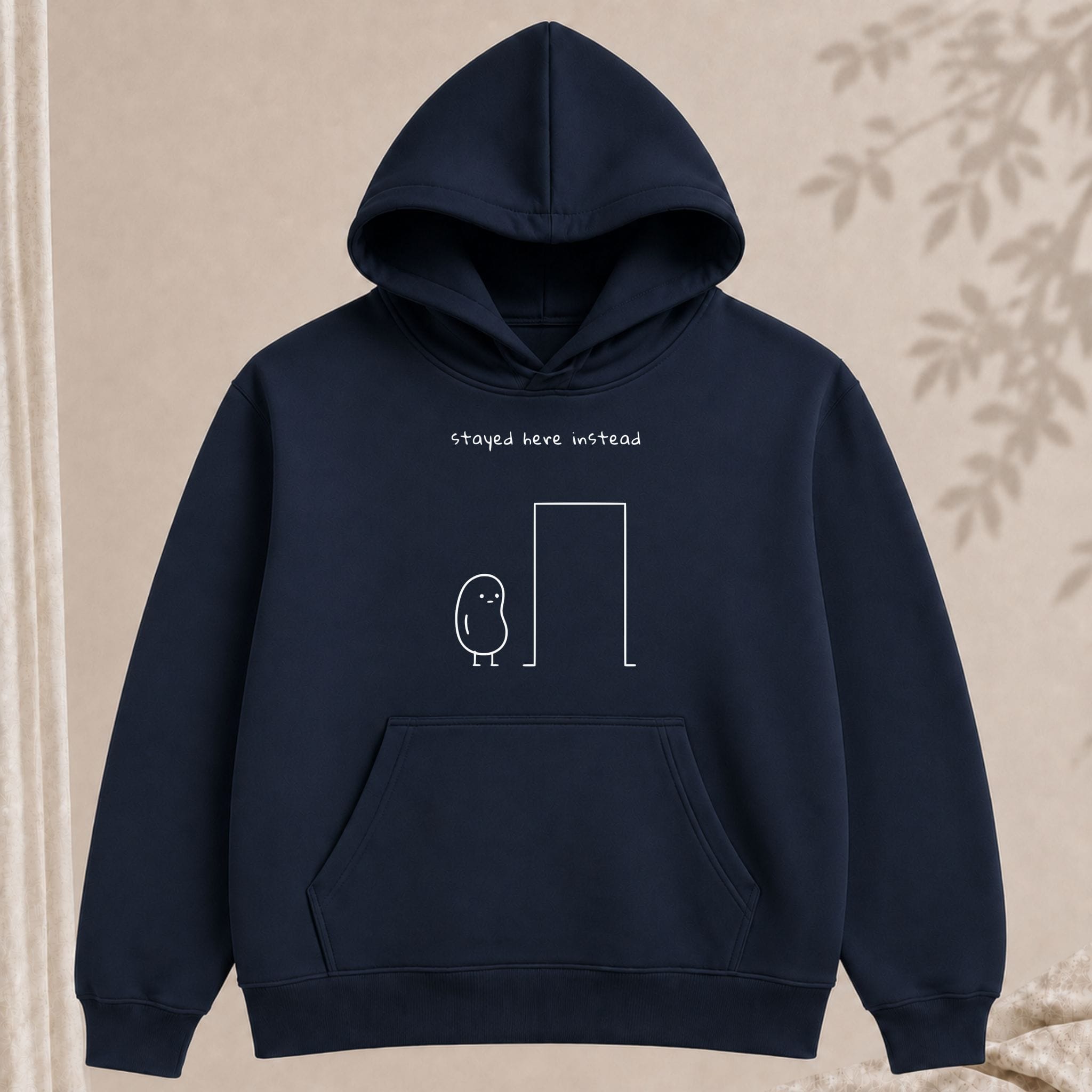 stayed here instead hoodie - Image 5