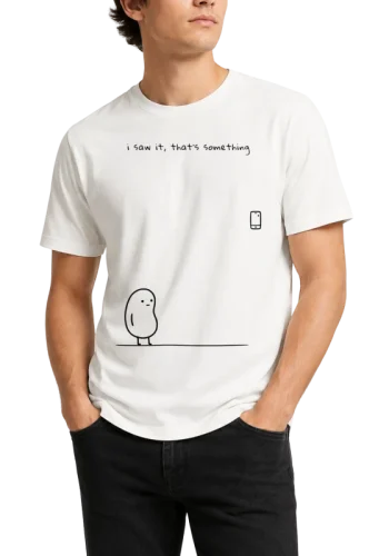 front page t-shirt mockup